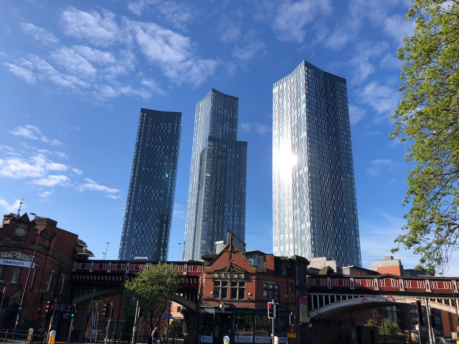 Manchester skyline
